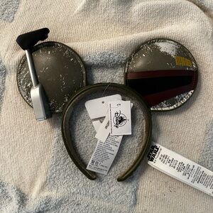 Disney Star Wars Boba Fett Ears - NEW